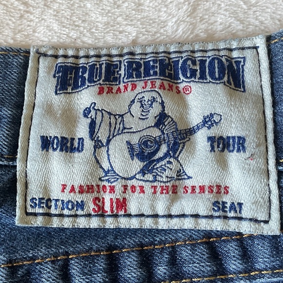 True Religion Women's Blue Slim Jeans - Picture 1 of 14